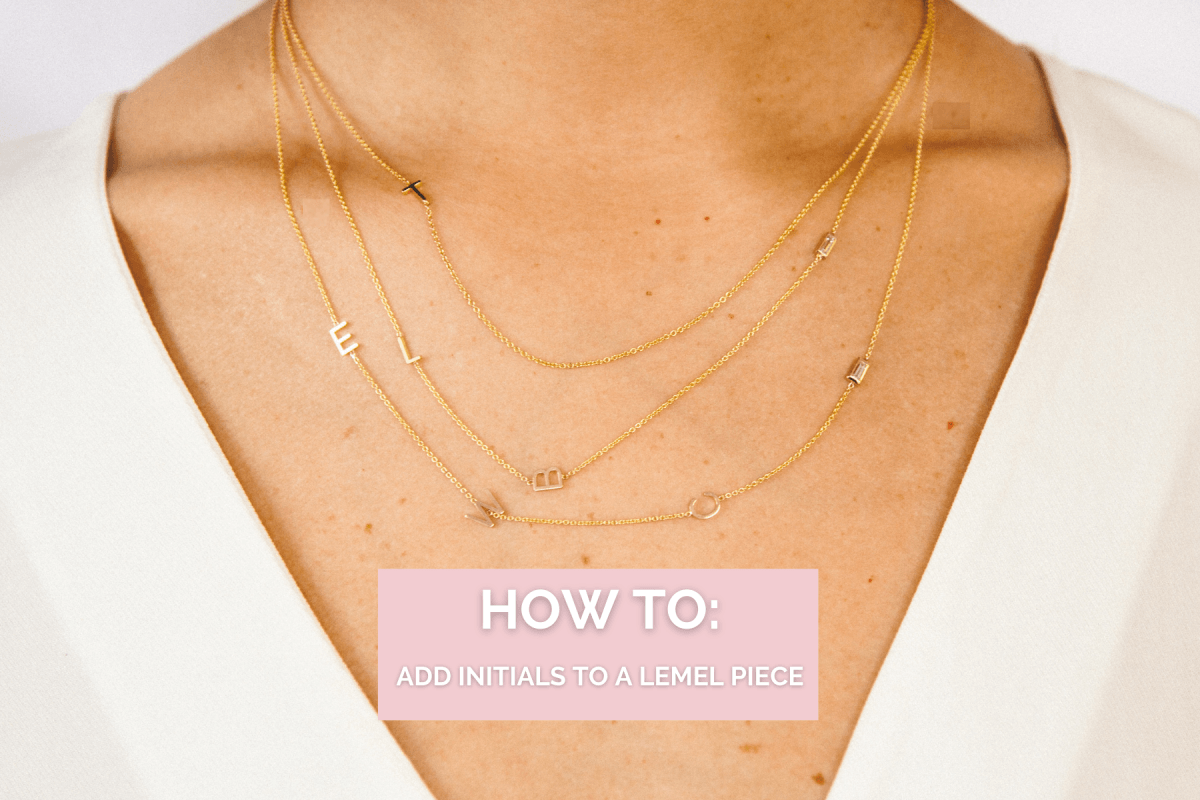 How To Add An Initial LeMel