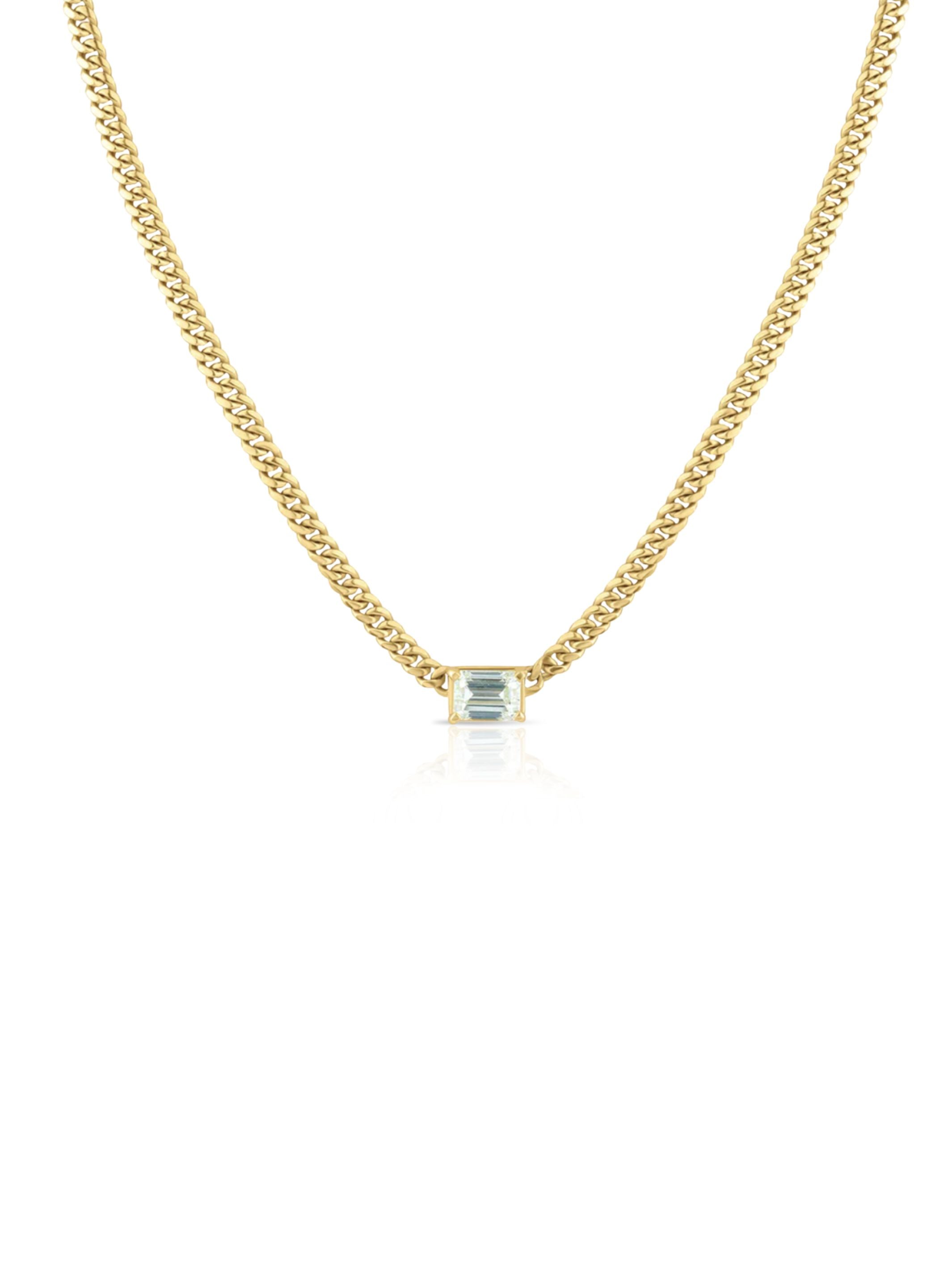 Carmen Cuban Diamond Necklace 14K