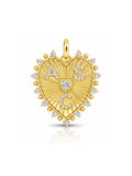 Image of: The Family Heart Pendant 14K