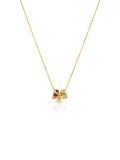 Image of: Sweetheart Trio Rhondelle CZ Necklace