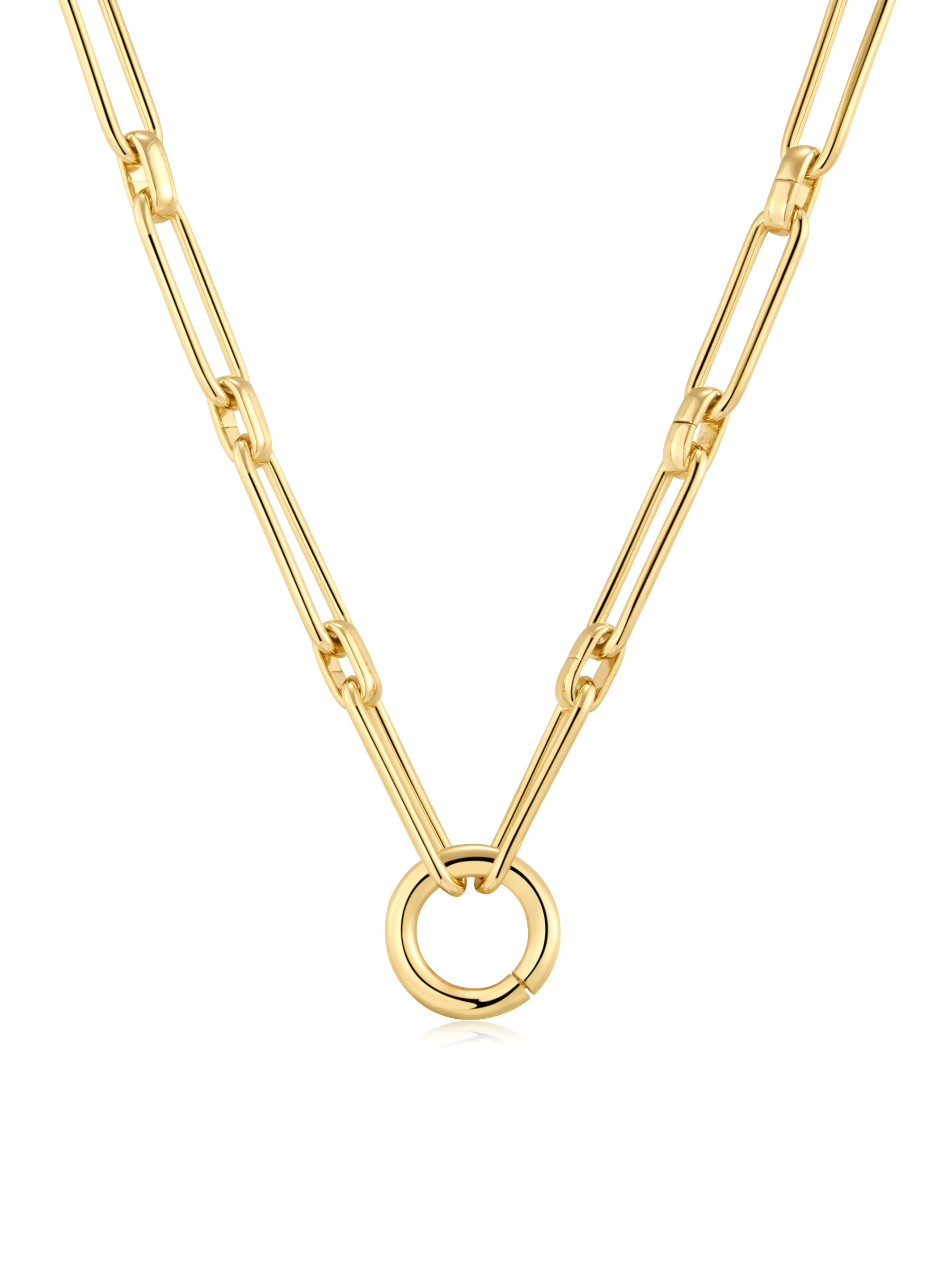 Callie Paperclip Chain Necklace