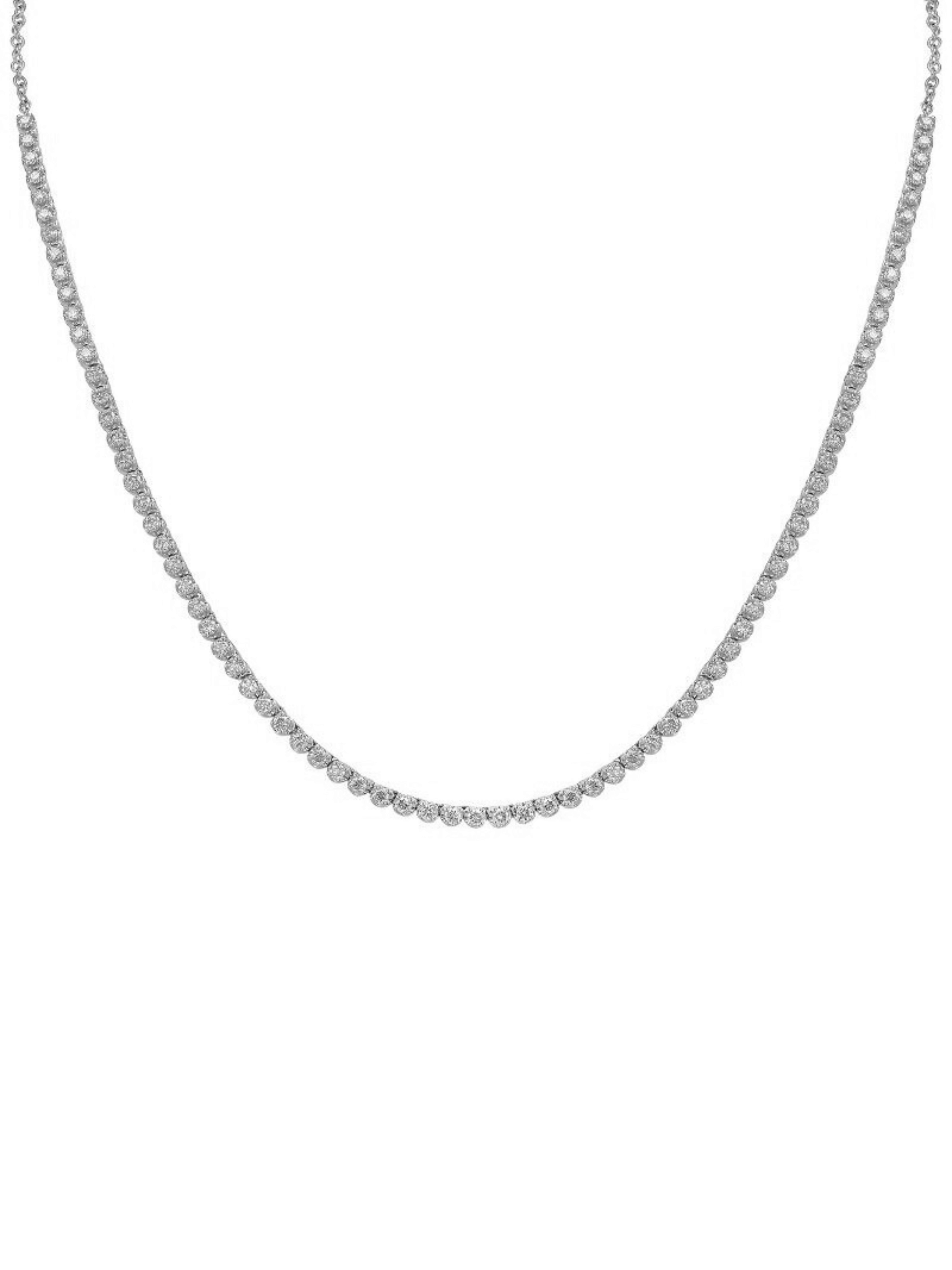 Cupcake Tennis Chain Necklace 14K
