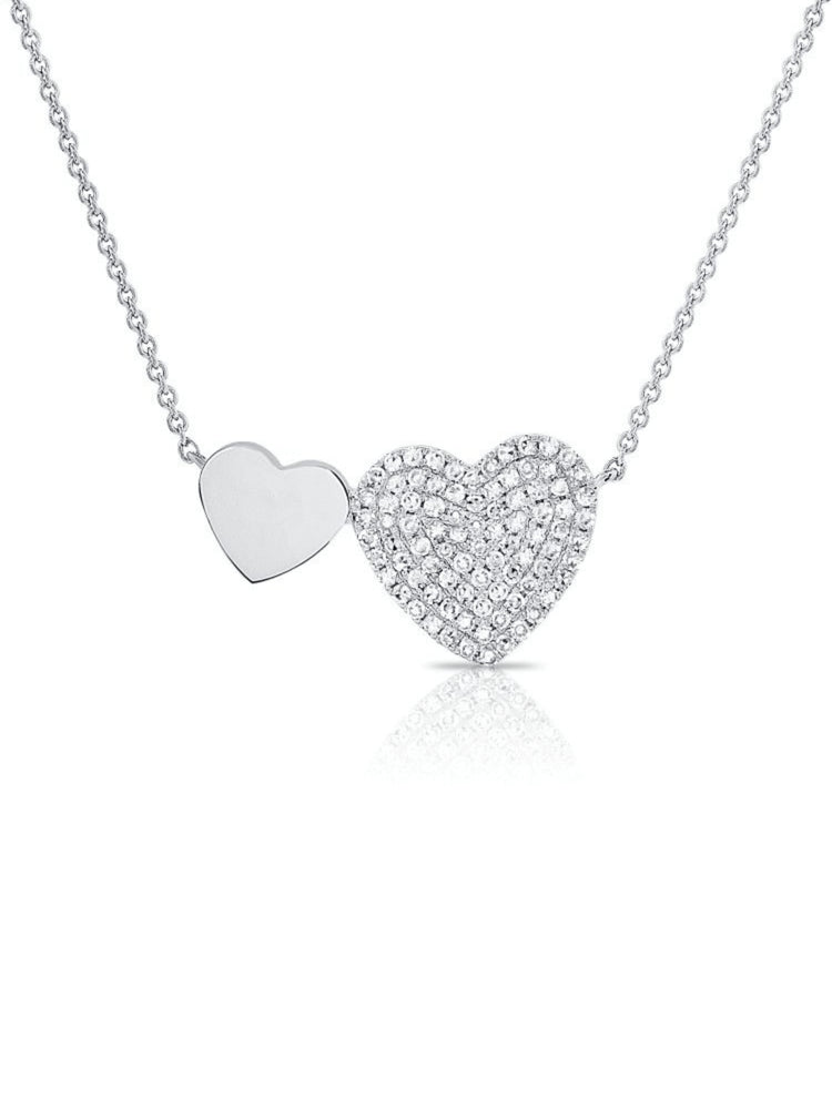Kelsey Heart Necklace 14K
