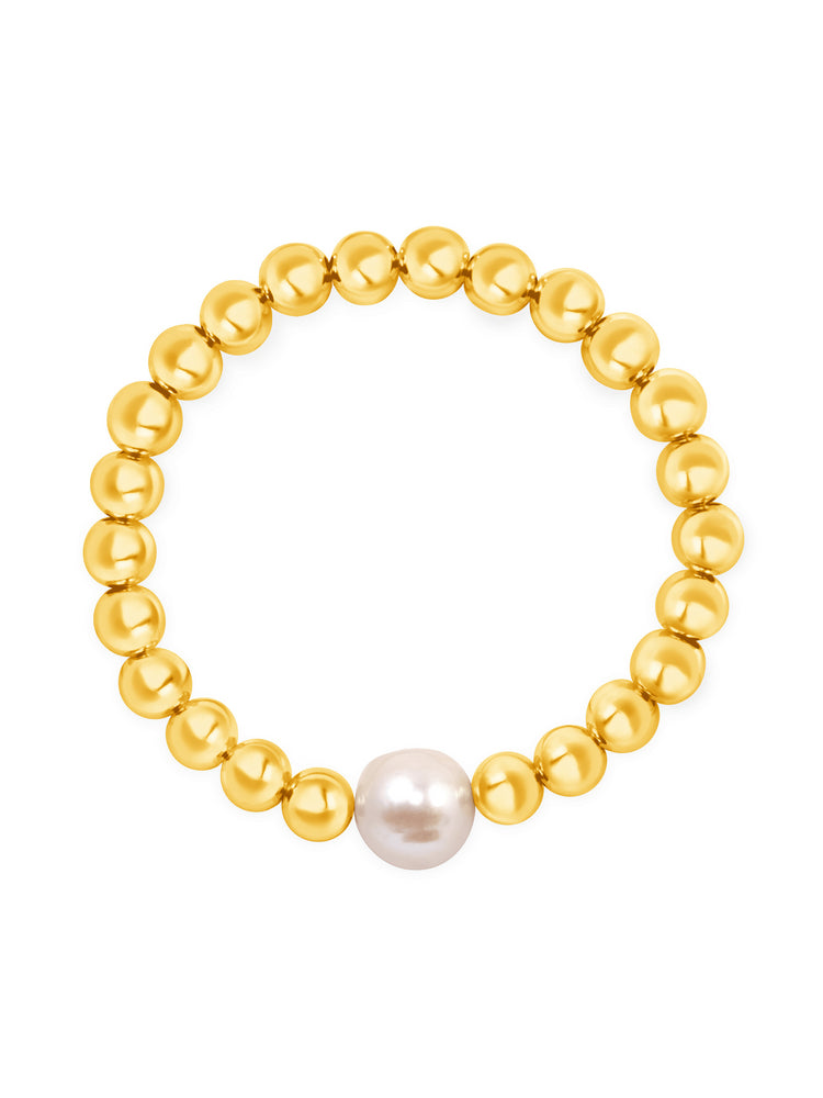Sydney Pearl Stretch Bracelet - Large