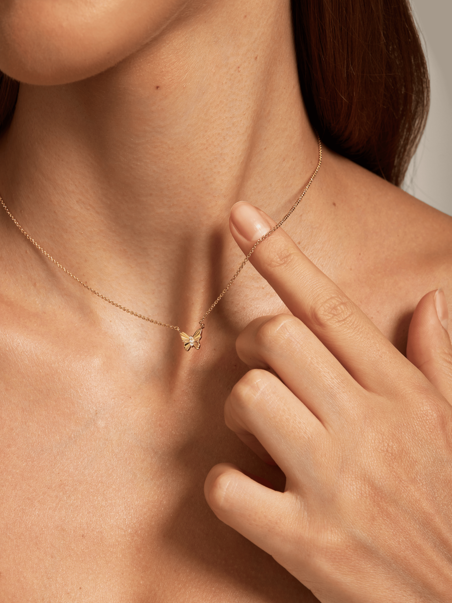 Liv Butterfly Necklace | LeMel – LeMel
