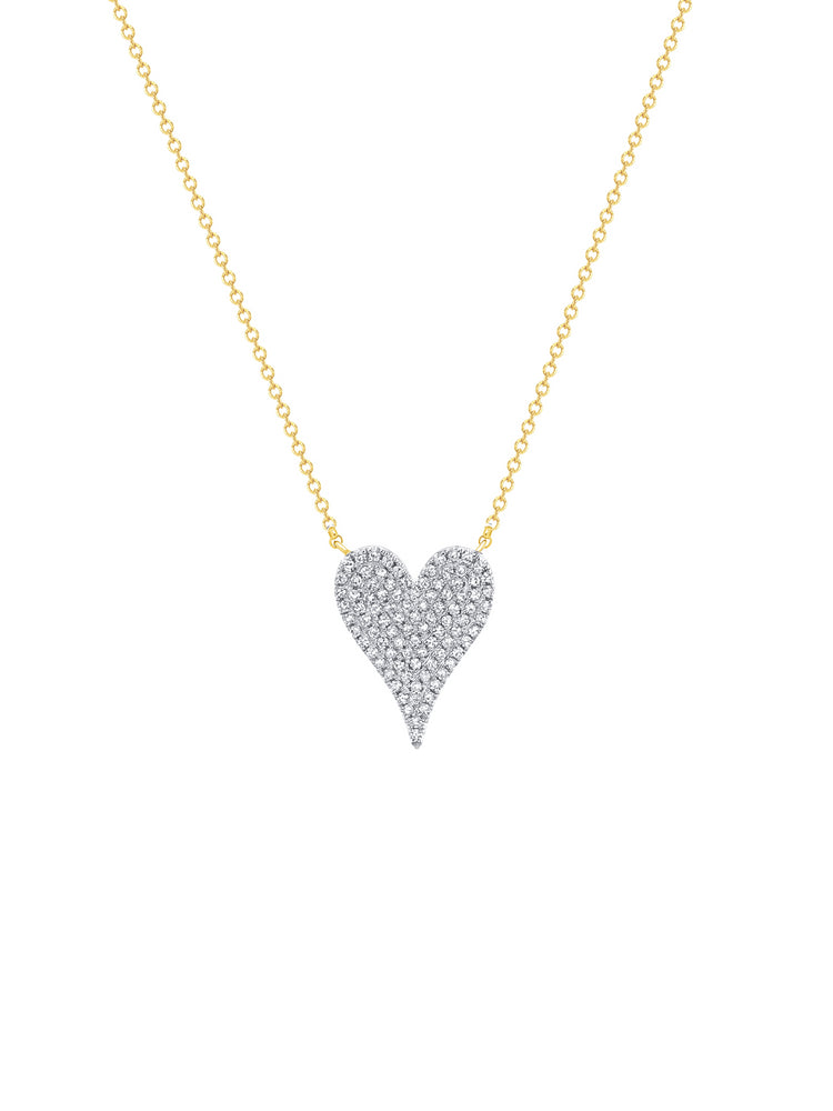 Jess Heart Necklace 14K