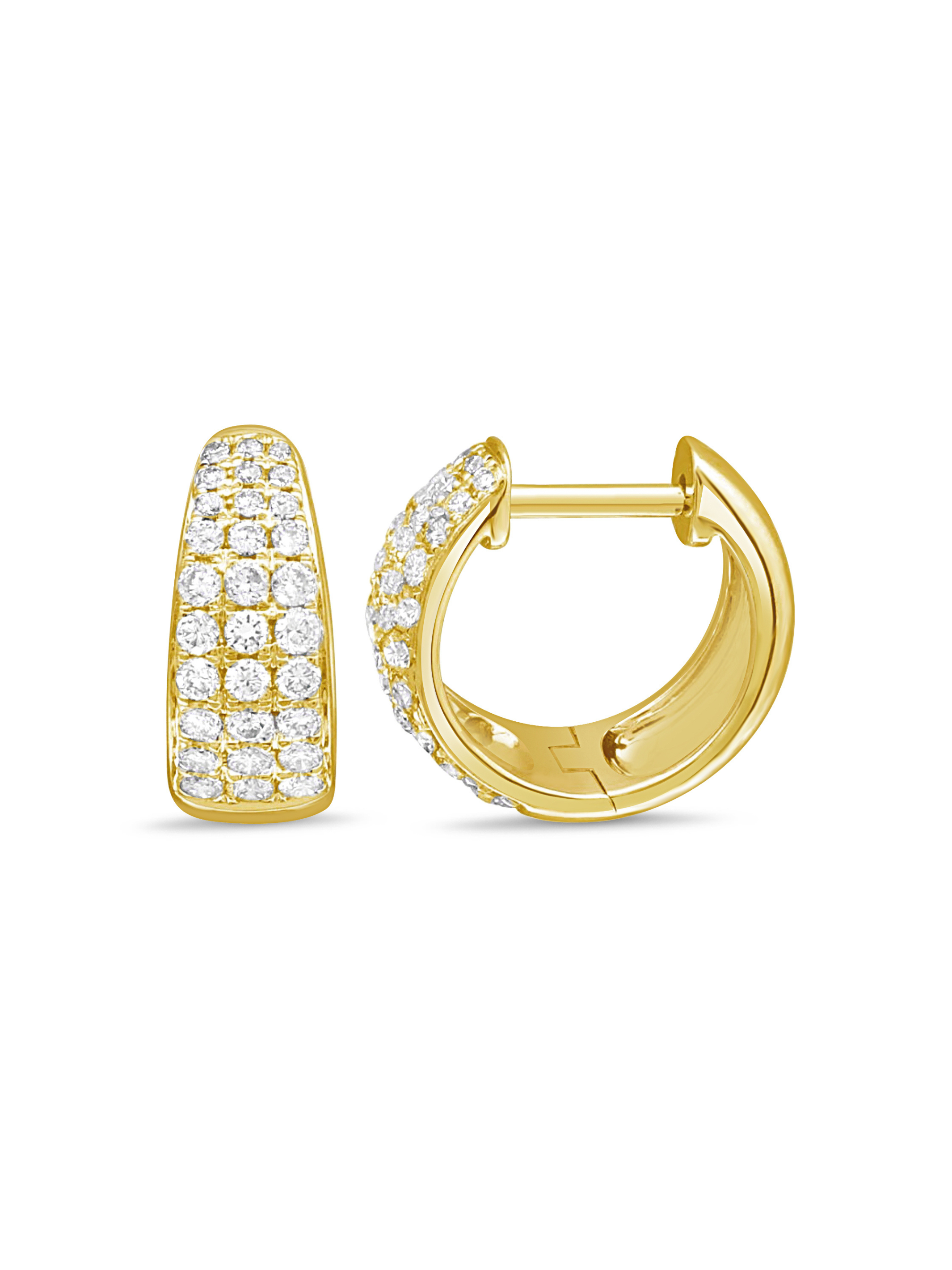 Brooklyn CZ Huggie Earrings