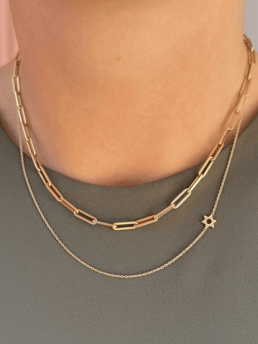 Blair Star of David Necklace 14K | LeMel – LeMel