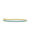 Image of: Turquoise Tennis Bracelet
