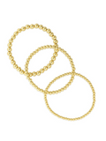 Image of: Everyday Stretch Bracelet Set - 3mm + 4mm + 5mm