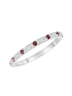 Birthstone Ring - January Garnet 14K - LeMel