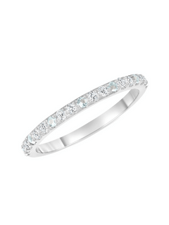 Birthstone Ring - March Aquamarine 14K - LeMel