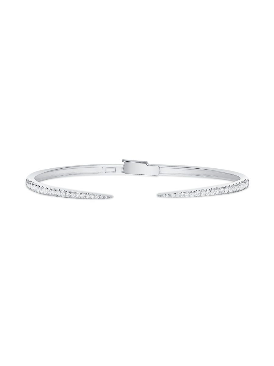 Jen Thin Diamond Claw Cuff 14K - LeMel