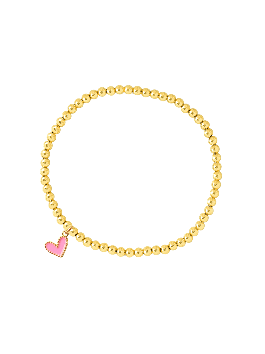 Lilah Heart Everyday Stretch Bracelet - LeMel