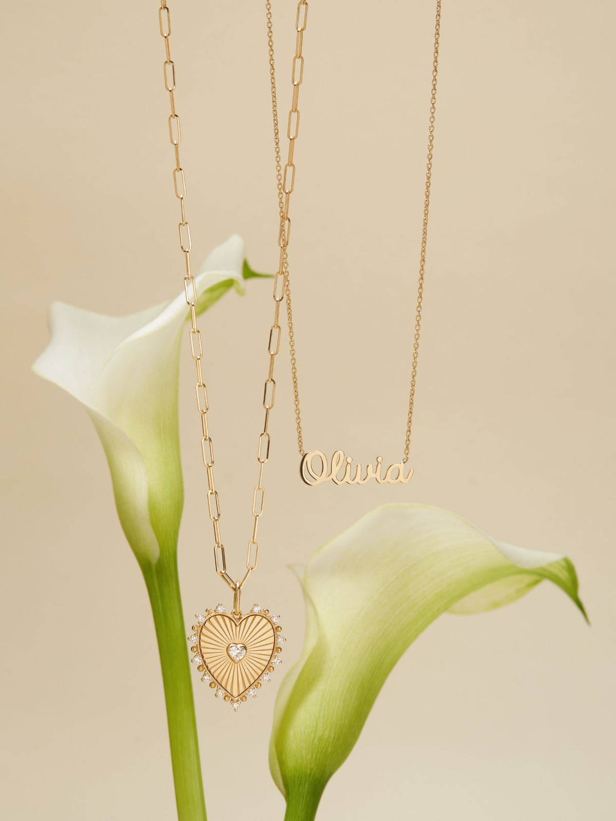Name Necklace 14K