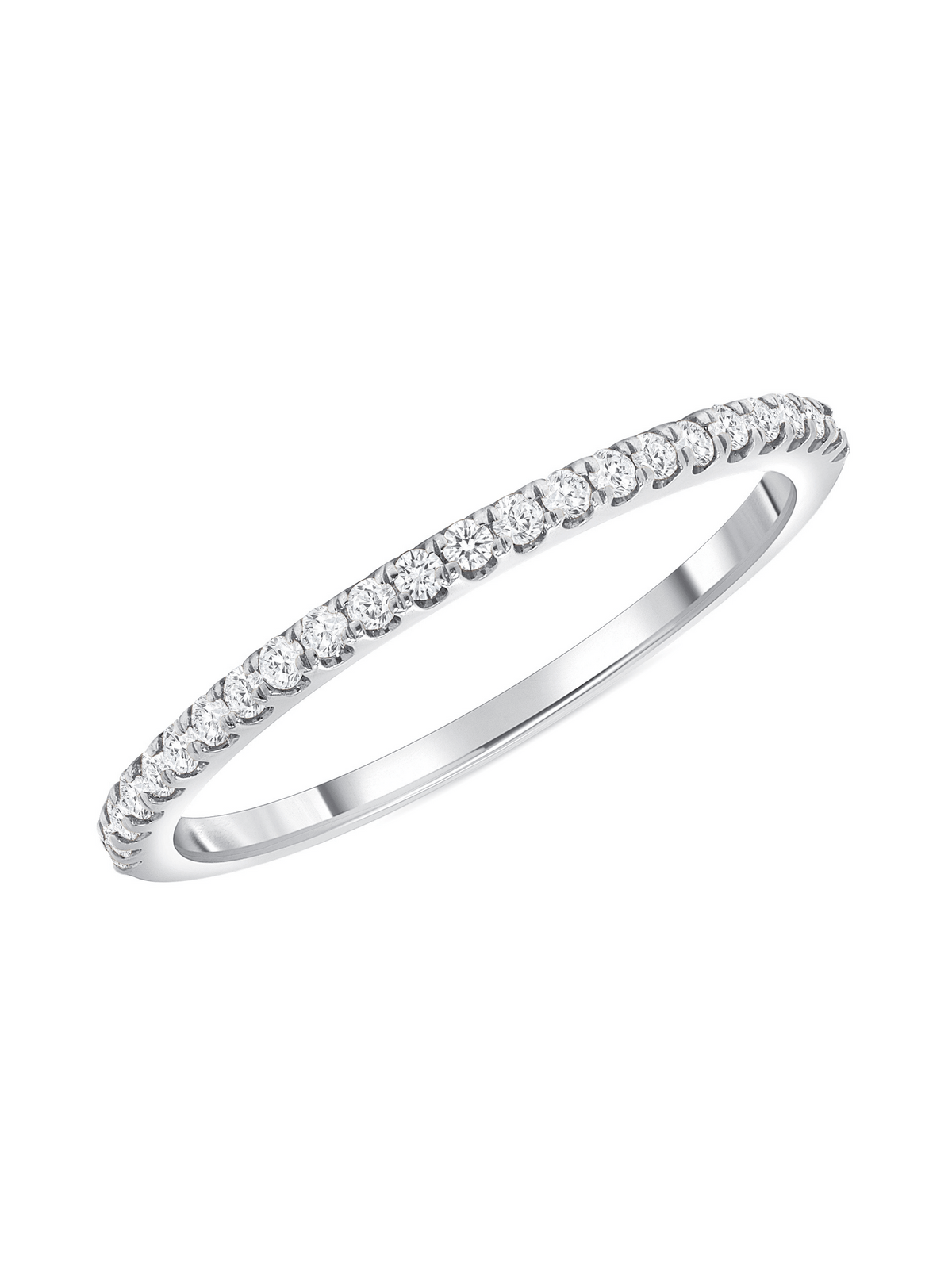 Signature Round Diamond Band (.20 ct. tw.) 14K