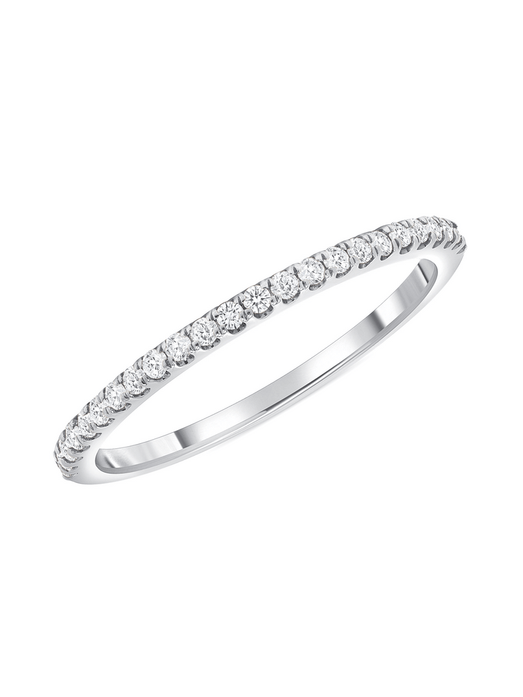Signature Round Diamond Band (.20 ct. tw.) 14K