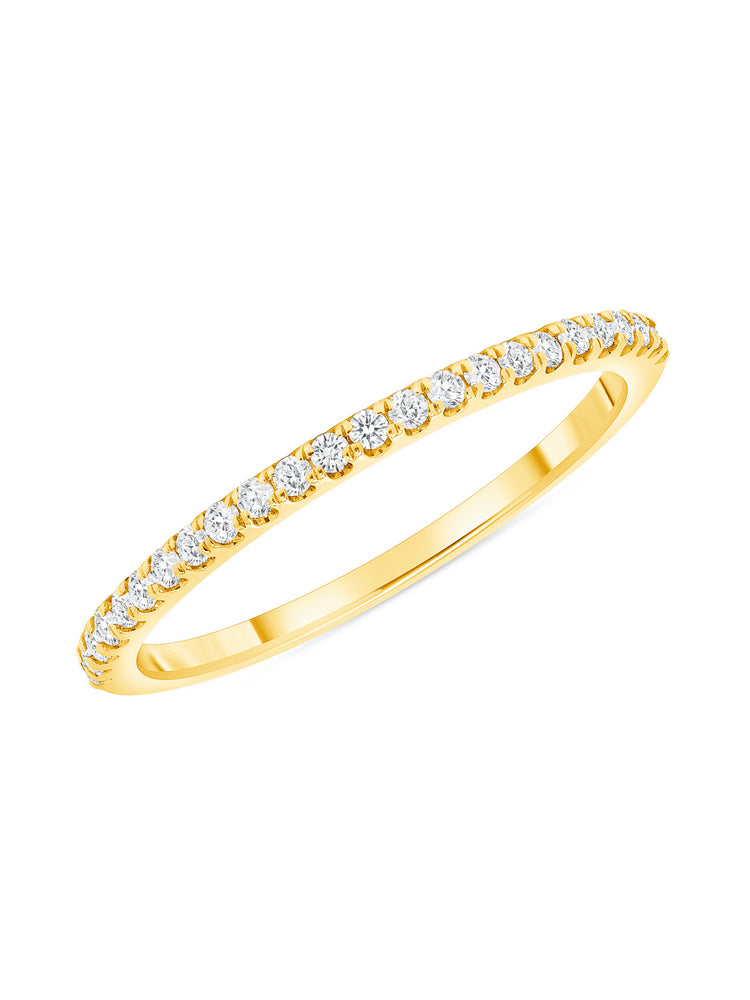 Signature Round Diamond Band (.20 ct. tw.) 14K