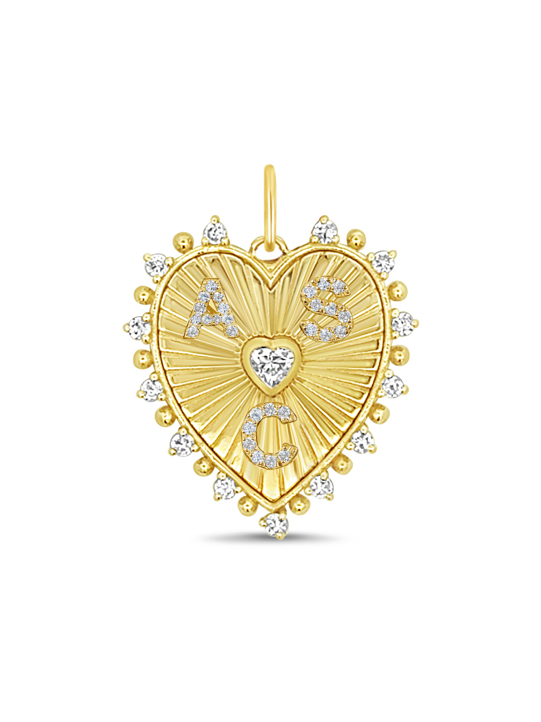 The Family Heart Pendant 14K
