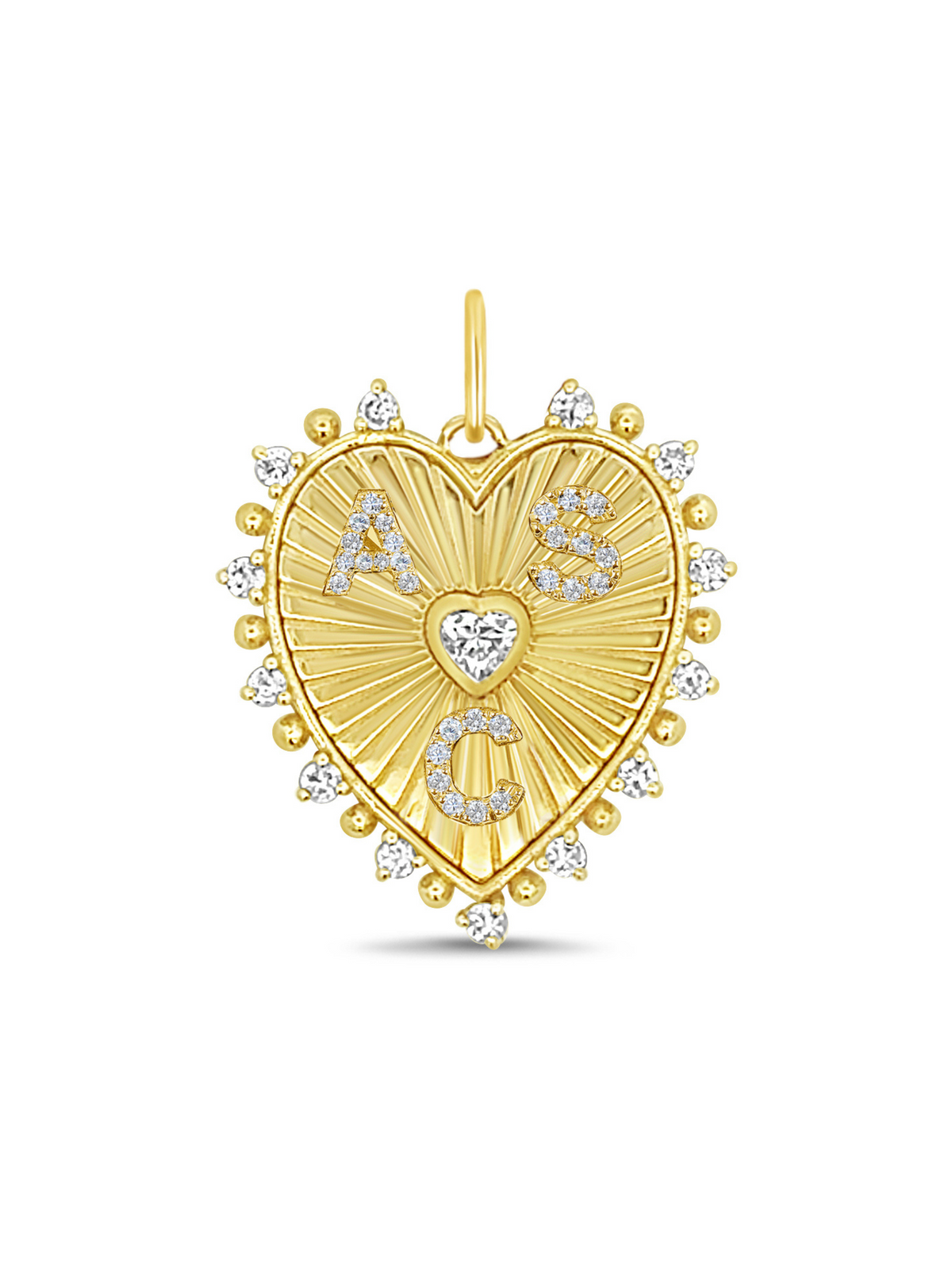 The Family Heart Pendant 14K