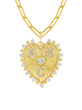 Image of: The Family Heart Pendant 14K