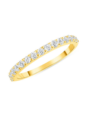 Signature Round Diamond Band (.46 ct. tw.) 14K