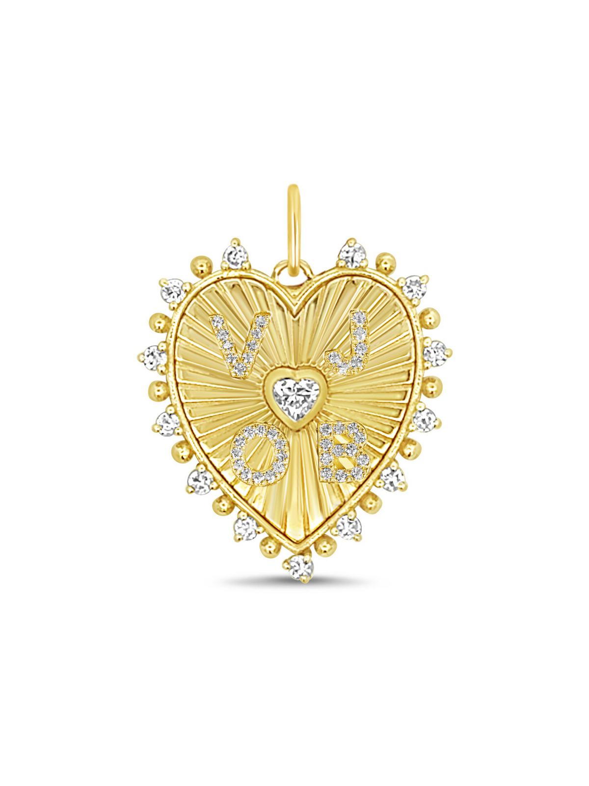 The Family Heart Pendant 14K