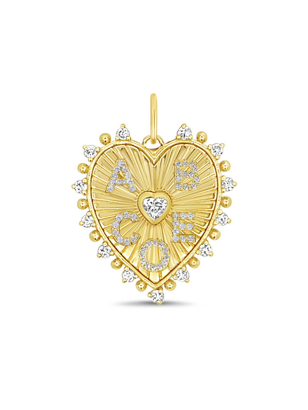 The Family Heart Pendant 14K