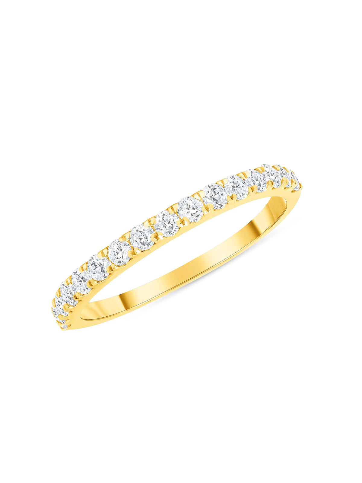 Signature Round Diamond Band (.60 ct. tw.) 14K