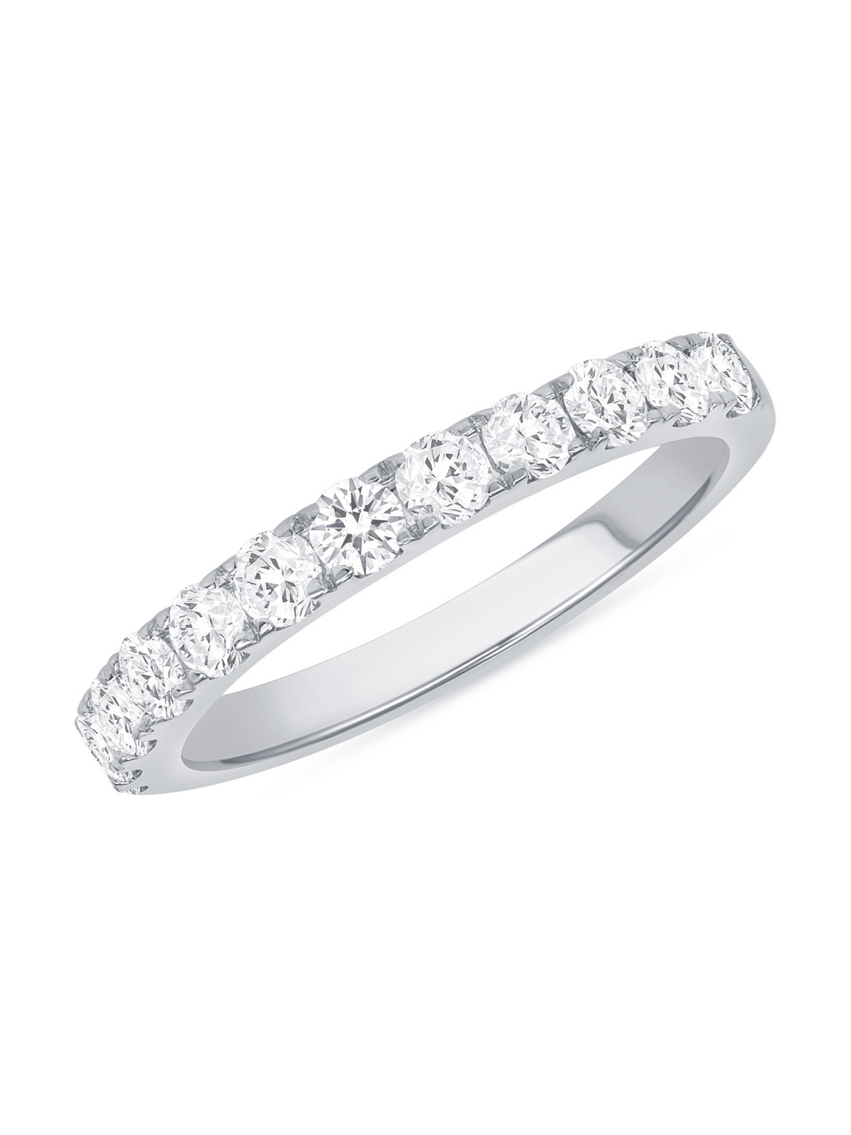 Signature Round Diamond Band (.76 ct. tw.) 14K
