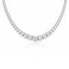 Lab Diamond Riviera Tennis Necklace 14K