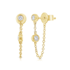Alexa Diamond Chain Earring 14K