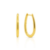 Audrey Oval Hoop Earrings