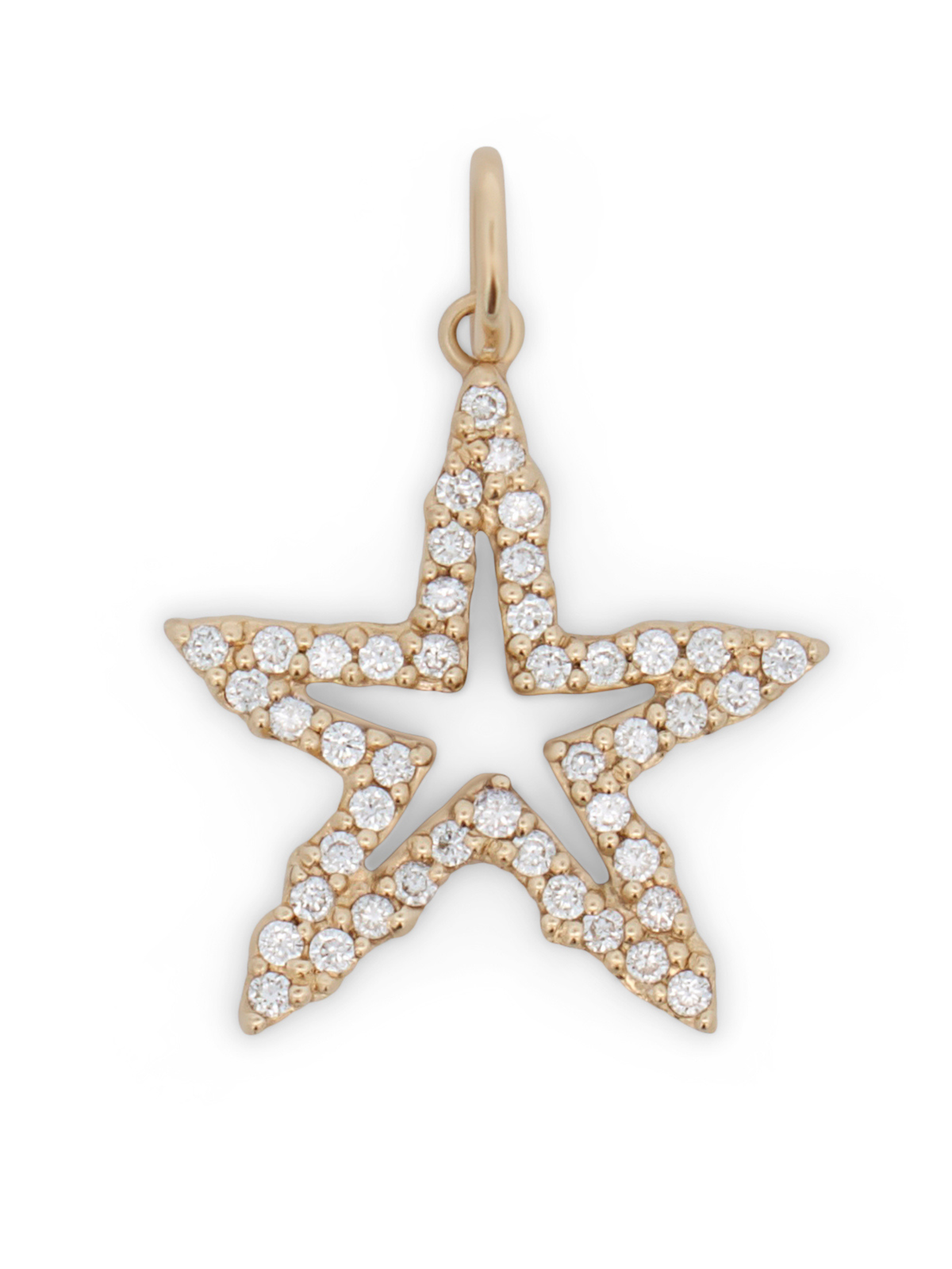 Baker's Starfish Pendant 14K