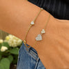 Baylor Bezel Set Diamond Bracelet 14K