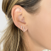 Bella Diamond Bar Stud 14K