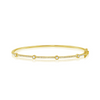 Melanie Diamond Bangle 14K