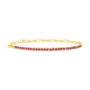 Birthstone Tennis Bracelet - October 14K