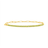 Birthstone Tennis Bracelet - August 14K