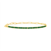 Birthstone Tennis Bracelet - May 14K
