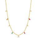 Image of: The Birthstone Necklace 14K