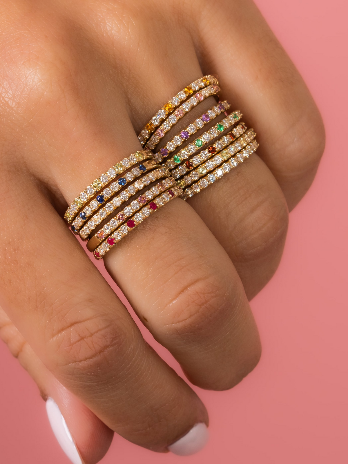 Birthstone Ring - May Emerald 14K