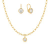 Blaire Bezel Basics CZ Necklace & Bracelet Set
