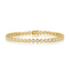 Blaire Bezel CZ Tennis Bracelet