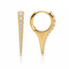 Summer Spike Huggie Earrings