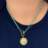 Callie Capri Turquoise Necklace