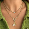 Carmen Cuban Diamond Necklace 14K