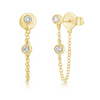 Alexa Diamond Chain Earring 14K
