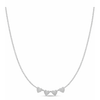 Chasing Hearts Necklace 14K