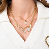 Chloe Lariat Connector Chain 14K